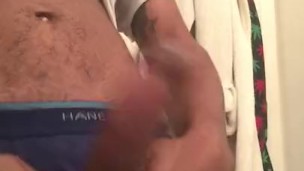 BBC Strokes before shower