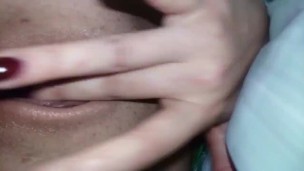 Under skirt fingering