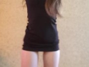 Dance & Strip from little black dress to Damaged by Danity Cane 3/16