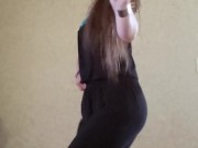 Dance & Strip from strapless romper to Into You by Ariana Grande 1/16