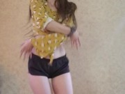 Dance & Strip from short, shorts to Same Old Love by Selena Gomez 7/16