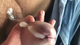 Moaning and cum