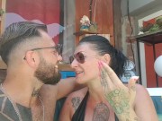 Dopo l'anale in piscina, milf beve sperma dal bicchiere (2° Parte) 16/16