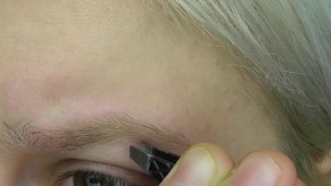 Plucking Eyebrows