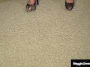 Well Rounded Milf Maggie Green Fingers Her Plump Pussy! 7/16