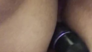Girl Doing solo DP