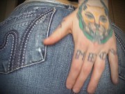 BEST FRIEND FARTS ON YOU IN A THONG & JEANS