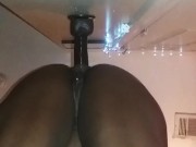 Fucking my ass good against the wall!!! 6/16