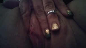 Close up wet pussy