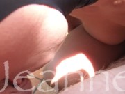 Une MILF obéissante me suce dans son jardin... 11/16