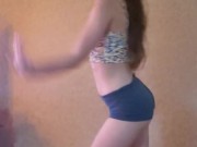 Amateur Strips down to her panties. This Love by BlackPink (kpop) 6/16