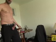 Tied up chubby submissive 9/16