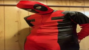 Deadpool showing off his good looks!