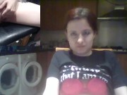 Two Camera Kitchen Orgasm Fun - Screenshot 1 of 16 - HD