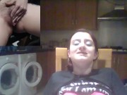 Two Camera Kitchen Orgasm Fun - Screenshot 14 of 16 - Masturbate