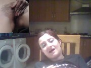 Two Camera Kitchen Orgasm Fun - Screenshot 16 of 16 - Redhead