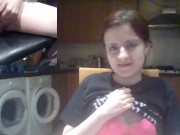 Two Camera Kitchen Orgasm Fun - Screenshot 2 of 16 - Masturbate