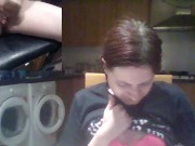 Two Camera Kitchen Orgasm Fun - Screenshot 6 of 16 - Masturbate