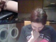 Two Camera Kitchen Orgasm Fun - Screenshot 9 of 16 - HD