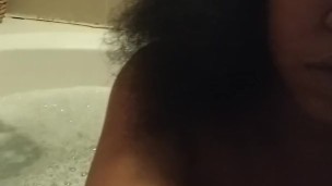 Smoking ebony milf