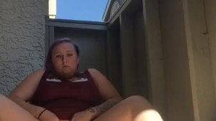 Public pissing fountain