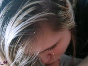 Teeny Blowjob in Wetlook and Heels 9/16