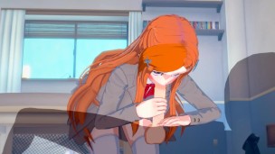 BLEACH HENTAI ORIHIME SUCKS AND FUCKS