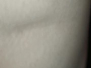 Creampied pussy farts huge load of cum close up dripping MILF snatch