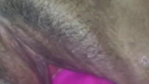 Woke up to a big dildo in my pussy and squirting