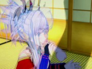 Fate/Grand Order - Miyamoto Musashi 3D Hentai 2/16