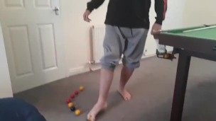 Picking up Snooker Balls With my Dextrous Feet