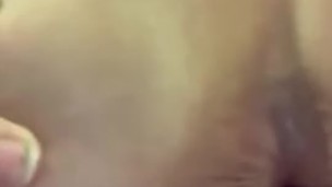 Sexy amateur using anal beads
