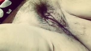 Edging my pussy till I clench...