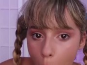 Pigtails POV BLOWJOB