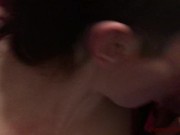 Big Bubbs Teen, Fucked In The Ass And Suck Two Hard Dicks In the same time! 11/16