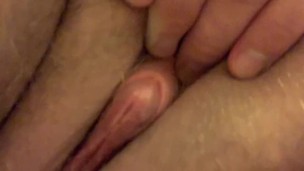 Chubby Transgender Man Playing with Himself