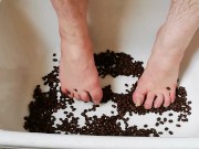 Fun with coffee beans