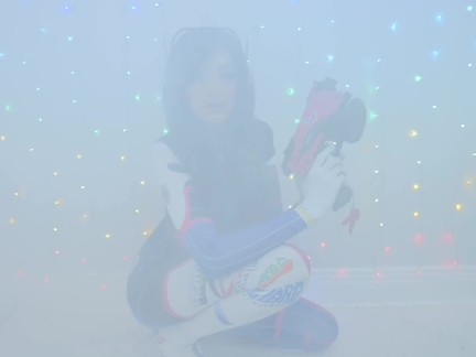 Rainbowslut D.VA Cosplay Anal Ambush Teaser