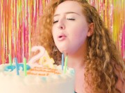 Hucow Gwen Adora's BBW Cake Sitting Birthday - Promotional Video 6/16