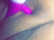 Creamy masturbation