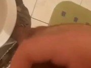 Masturbate in front of toilet FireBoy