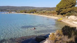 NUDE Photo session on an unpopulated island