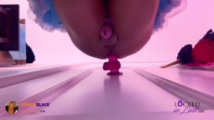 Angel Black beta,sissy's need to keep holes stretched out for real men.