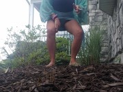 Public piss bushes hot blonde sunglasses