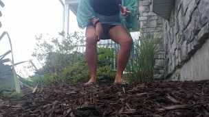 Public piss bushes hot blonde sunglasses