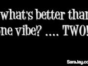 Nympho Milf Sara Jay Dildo Drills Her Deviant Devil Cunt! 2/16