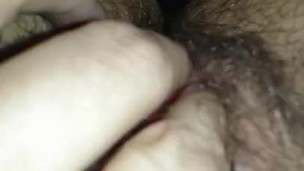 Wet pussy rubbing