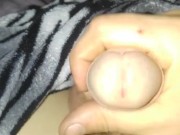 Mr teased mrs with jerking