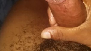 BBC jacks off to white boy porn