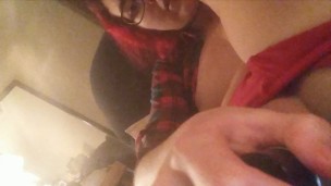 Tight pussy takes Toy